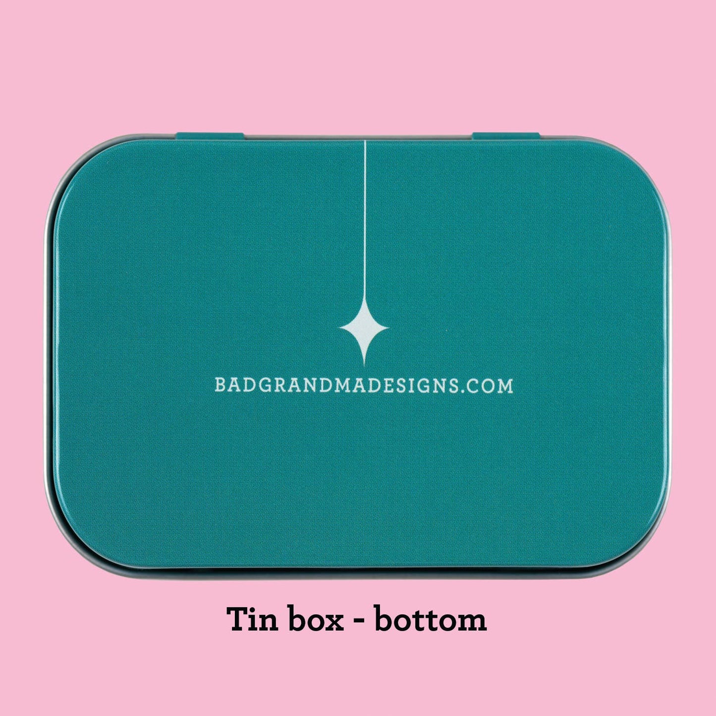 Very Important Shit stash tin - purse-size food-safe tin box