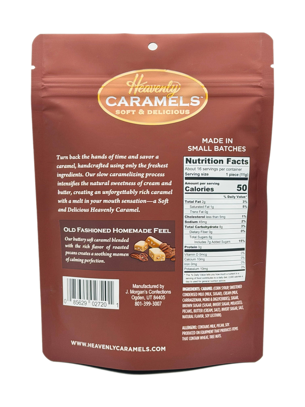 Heavenly Caramels | Pecan Caramels 4.7oz