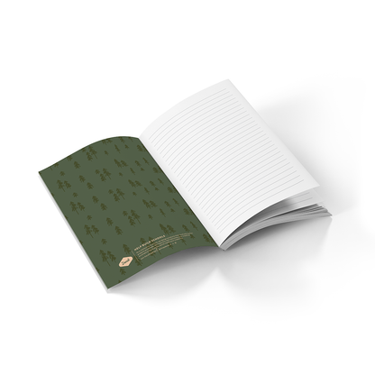 Denik Rosy Mountain  Soft Touch Layflat Notebook