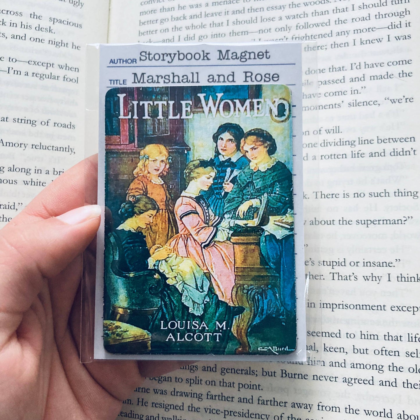 Bookish Magnet - Little Women - Piano