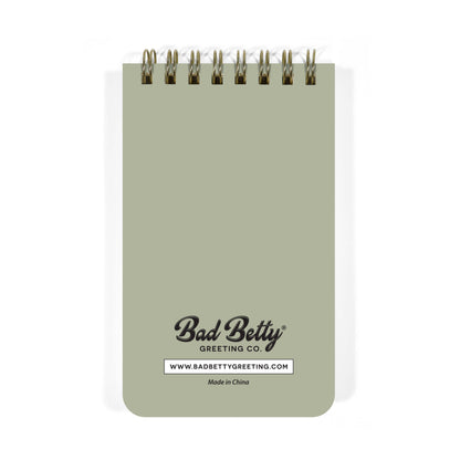Jumping to Conclusions - Funny 3x5 Spiral Memo Notepad