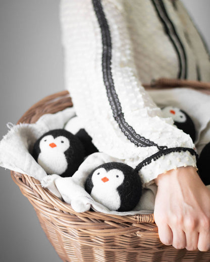 Friendsheep Penguin Eco Wool Dryer Balls - Set of 3