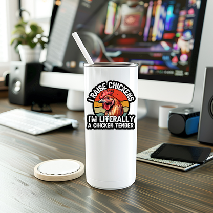 Funny Chicken Tender Sticker