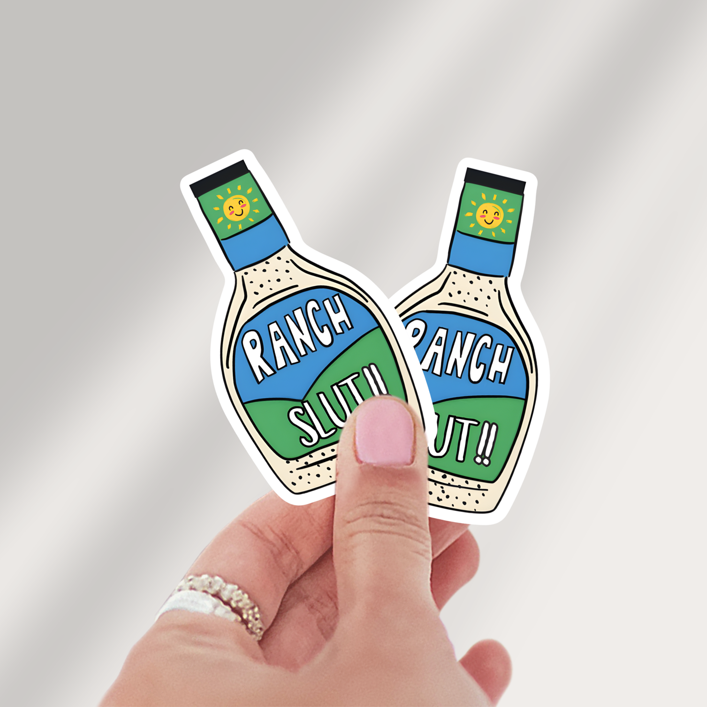 Ranch Slut Sticker– Perfect for Ranch Dressing Lovers