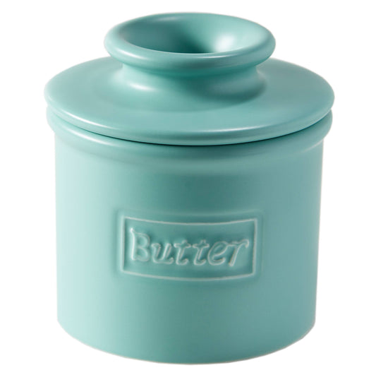 The Original Butter Bell® Crock - Cafe Matte Aqua