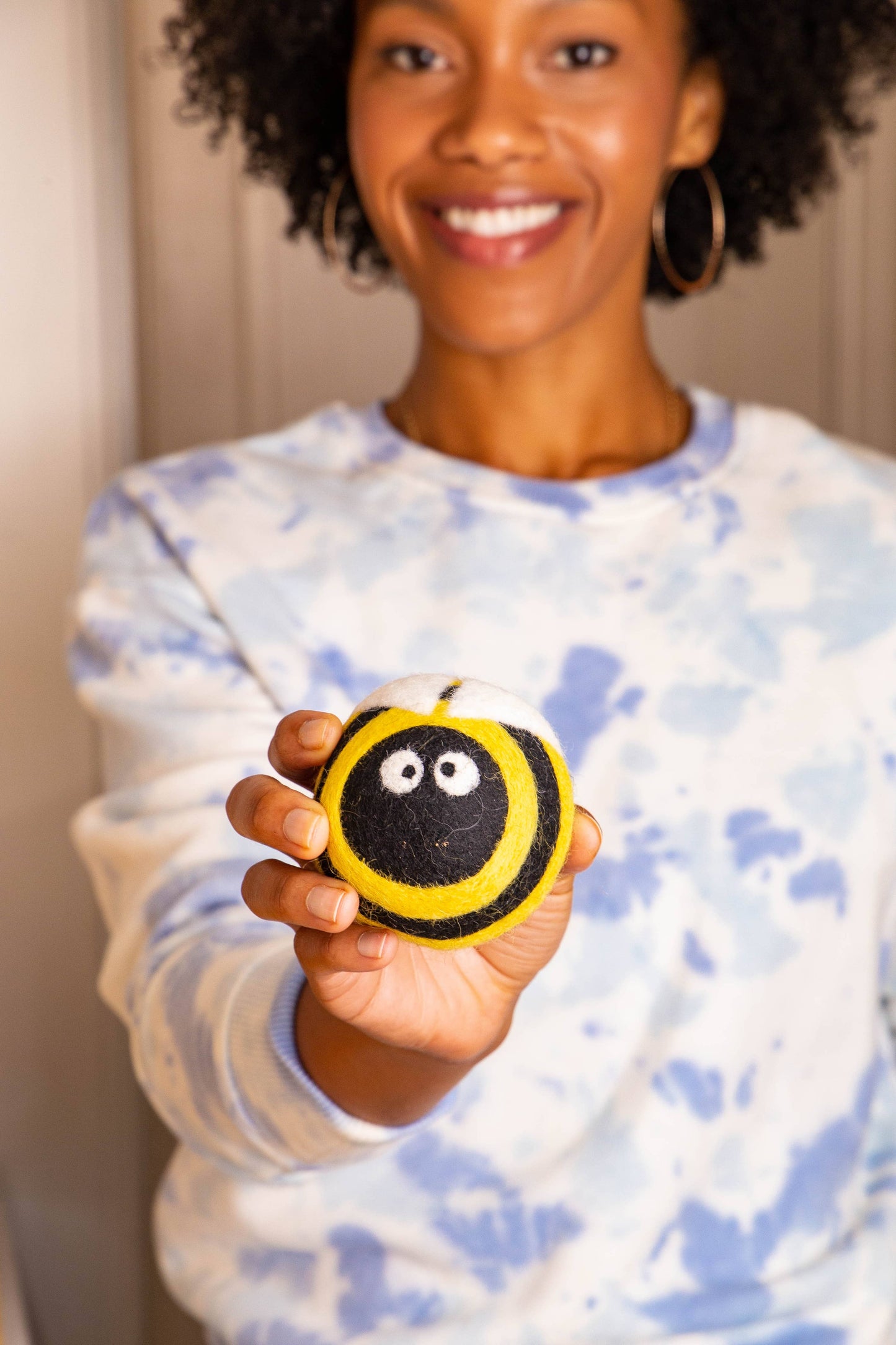 Friendsheep Busy Bees Eco Wool Dryer Balls - Set of 6