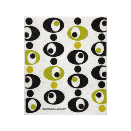 Swedish Dishcloth Modern Circles