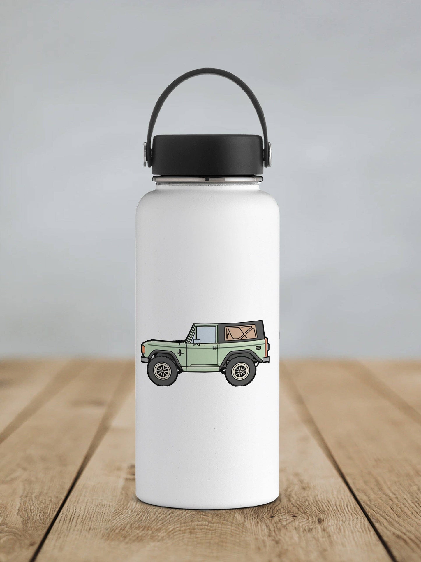 Old Green Bronco Sticker