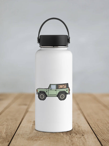 Old Green Bronco Sticker