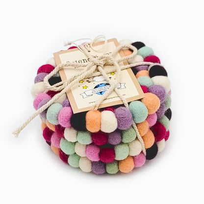 Friendsheep Macarons Eco Coasters and Trivets