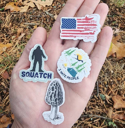 "I Hate People" - Funny Camping Sticker
