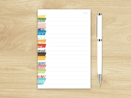 Pyrex-Inspired Stack Notepad – Retro Writing Pad