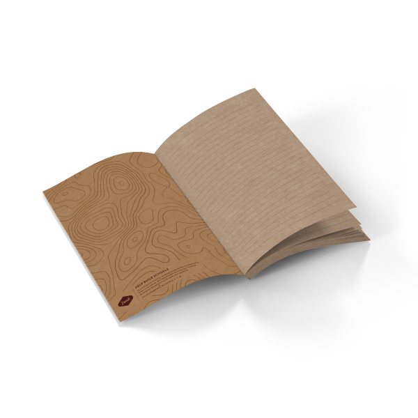 Denik Mountain Van Kraft Layflat Notebook
