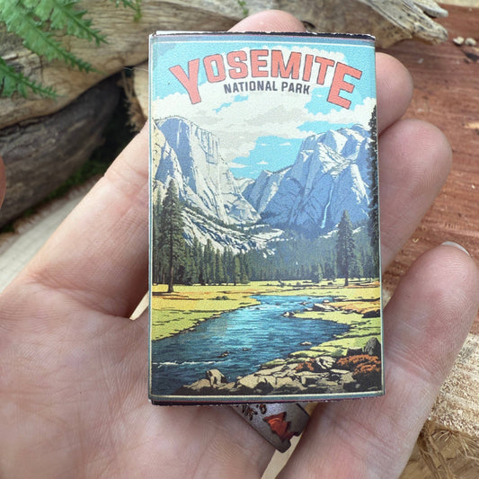 Yosemite Vintage-looking National Park Matchboxes