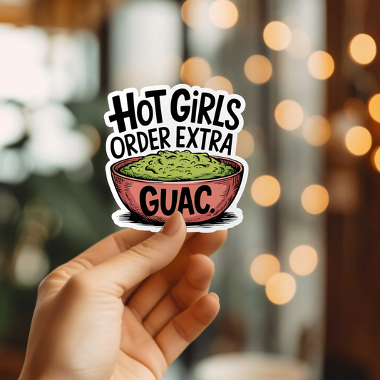 Funny Hot Girls Vinyl Sticker