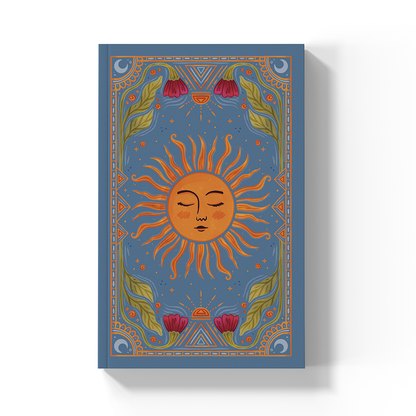 Denik Sun Tarot  Soft Touch Layflat Notebook