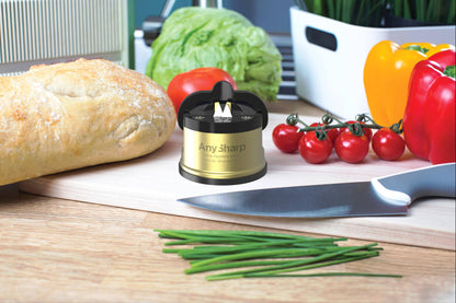 AnySharp Chef - Brass Knife Sharpener