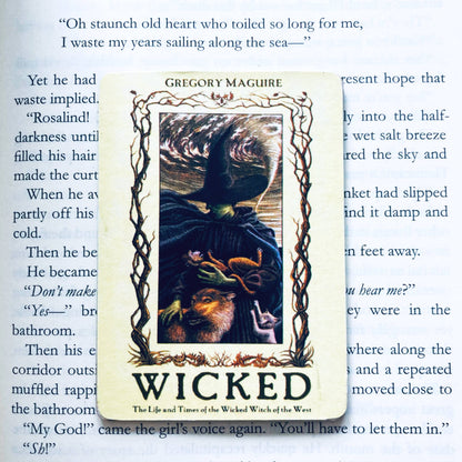 Bookish Magnet - Wicked - Vintage