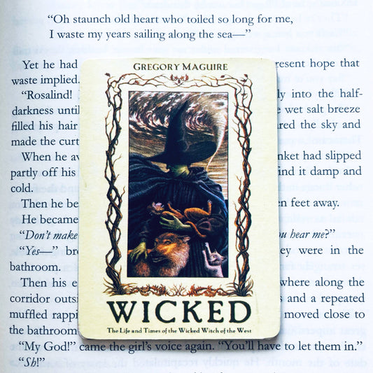 Bookish Magnet - Wicked - Vintage