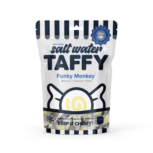 Funky Monkey Taffy™ (Banana+Coconut+Rum)
