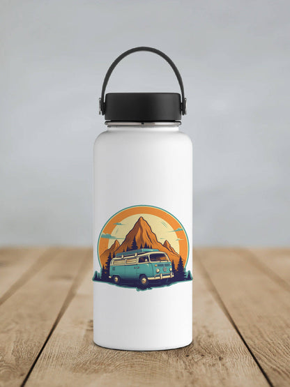 VW Bus Sticker- Teal