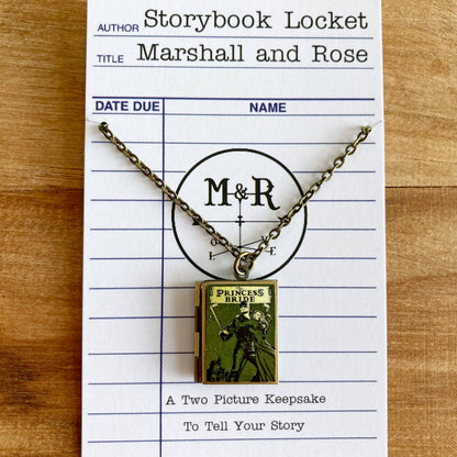 Book Locket Necklace - The Princess Bride