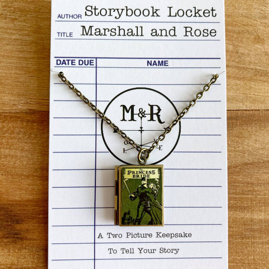 Book Locket Necklace - The Princess Bride
