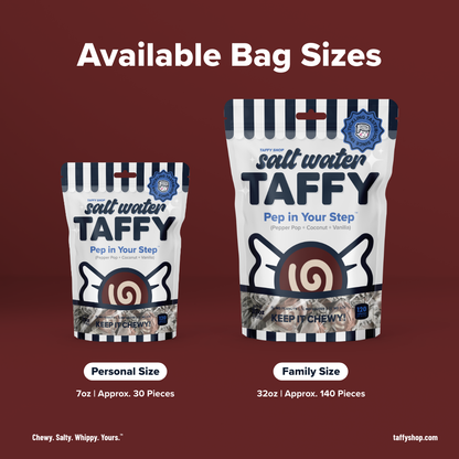Pep in Your Step™ Taffy (Pepper Pop+Coconut+Vanilla)