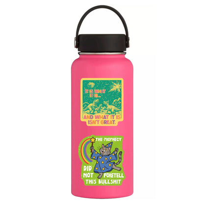 It Is What It Is Dinosaur Meteor High Quality Vinyl Sticker