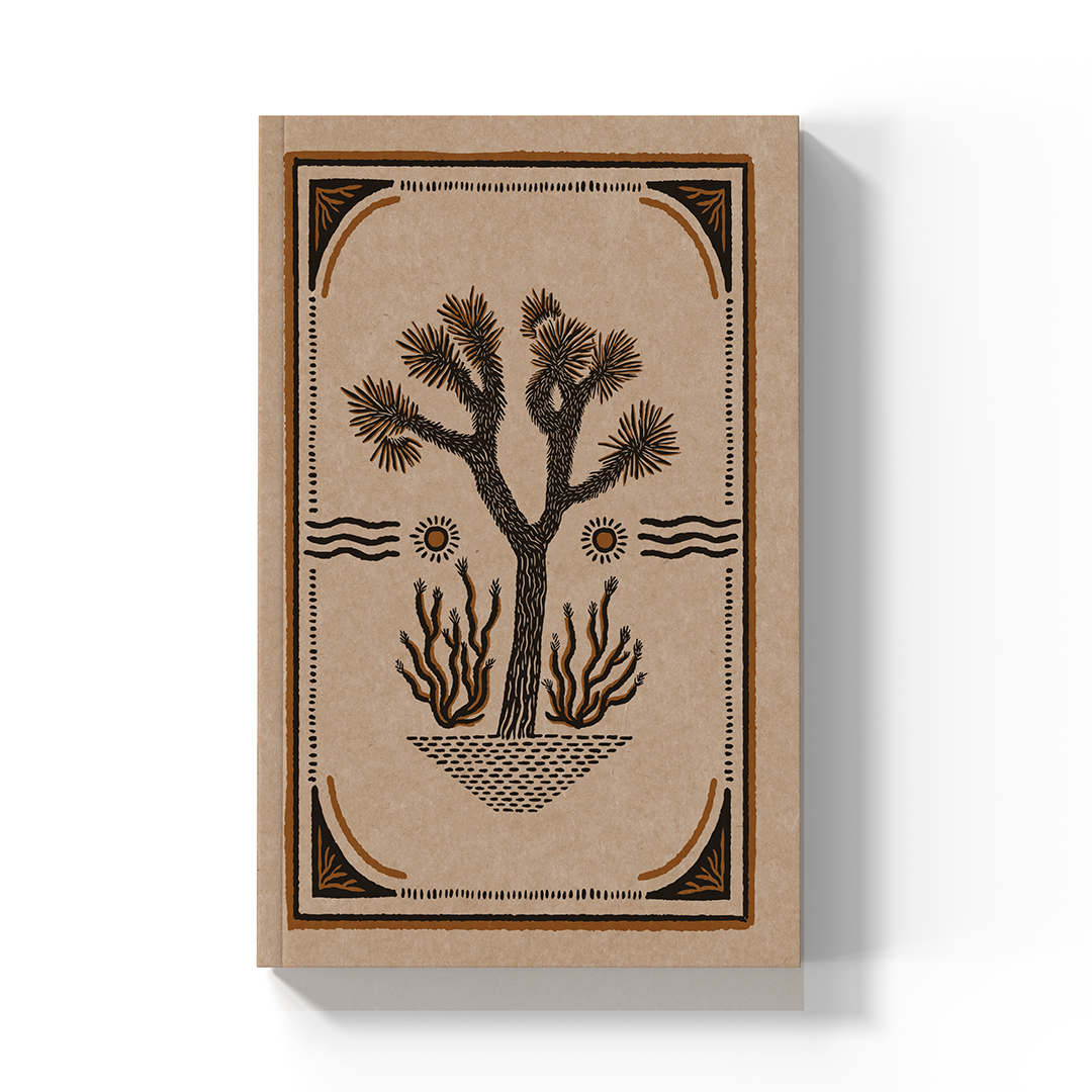 Denik Desert Sunrise Kraft Layflat Notebook