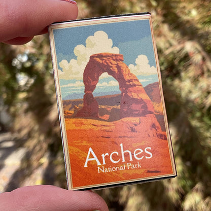 Arches National Park Vintage-looking Matchboxes