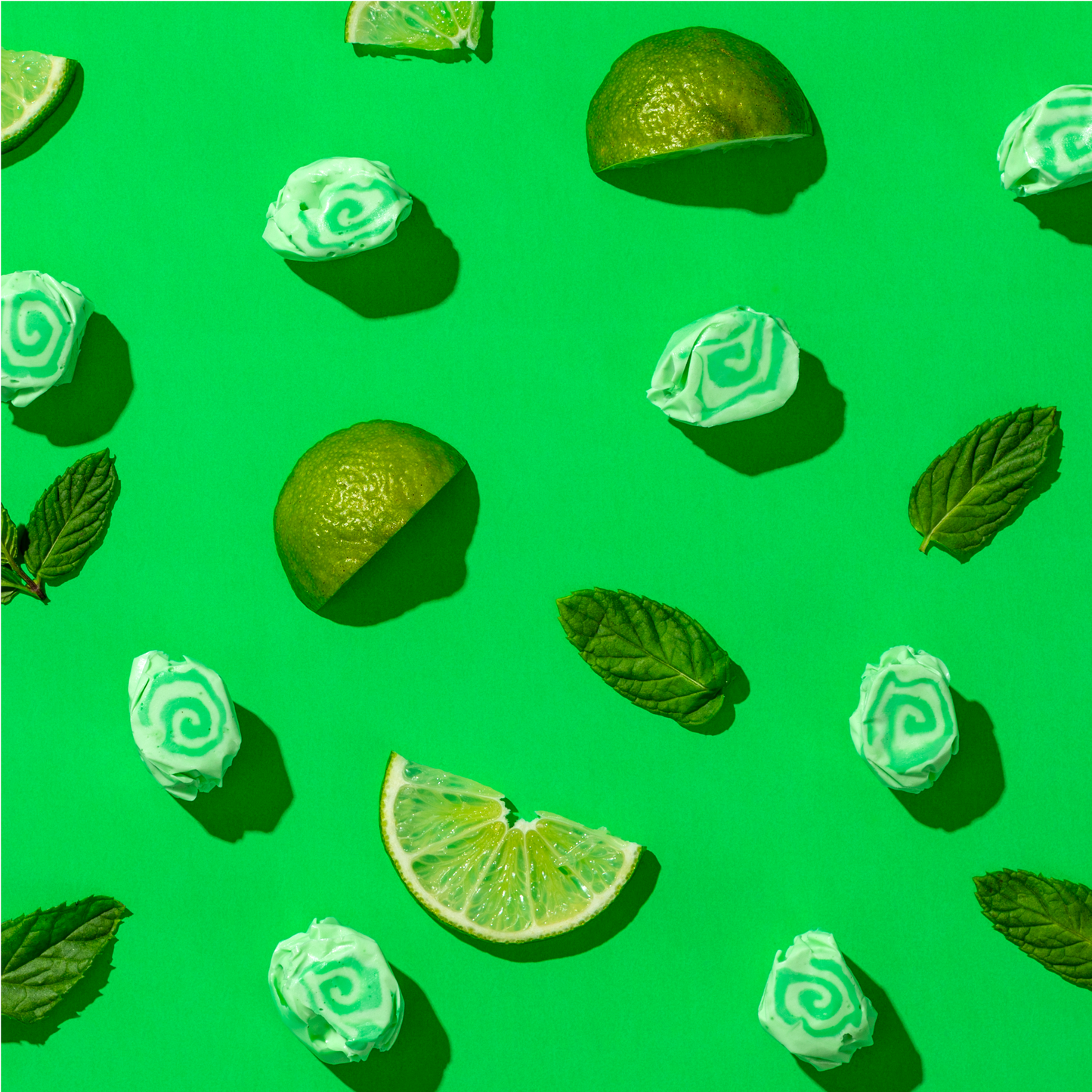 Sweeto Mojito™ Taffy (Rum+Lime+Mint)