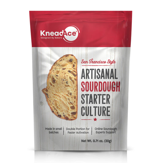 KneadAce® Sourdough Starter Culture, Non GMO, Made In USA