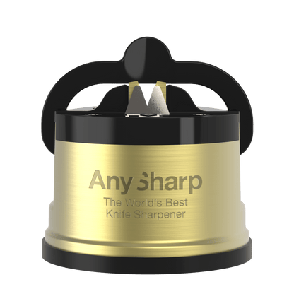 AnySharp Chef - Brass Knife Sharpener