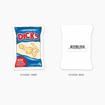 Dicks - 3" Art Sticker