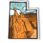 National Parks and Beyond Utah State Sticker