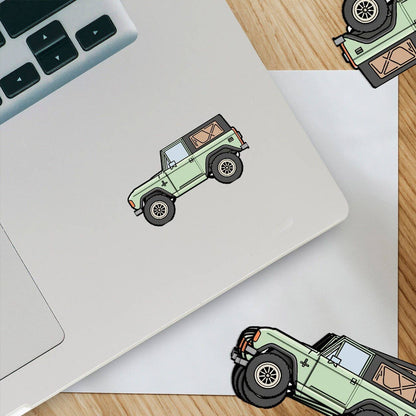 Old Green Bronco Sticker