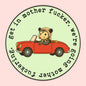 Funny Retro Sarcastic Sticker – Snarky Humor Decal