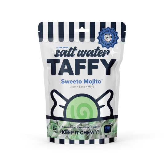 Sweeto Mojito™ Taffy (Rum+Lime+Mint)