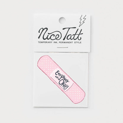 Bandaid - Temporary Tattoo