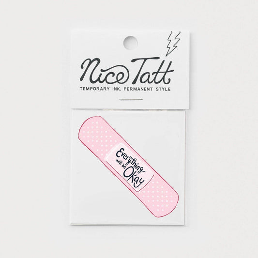 Bandaid - Temporary Tattoo