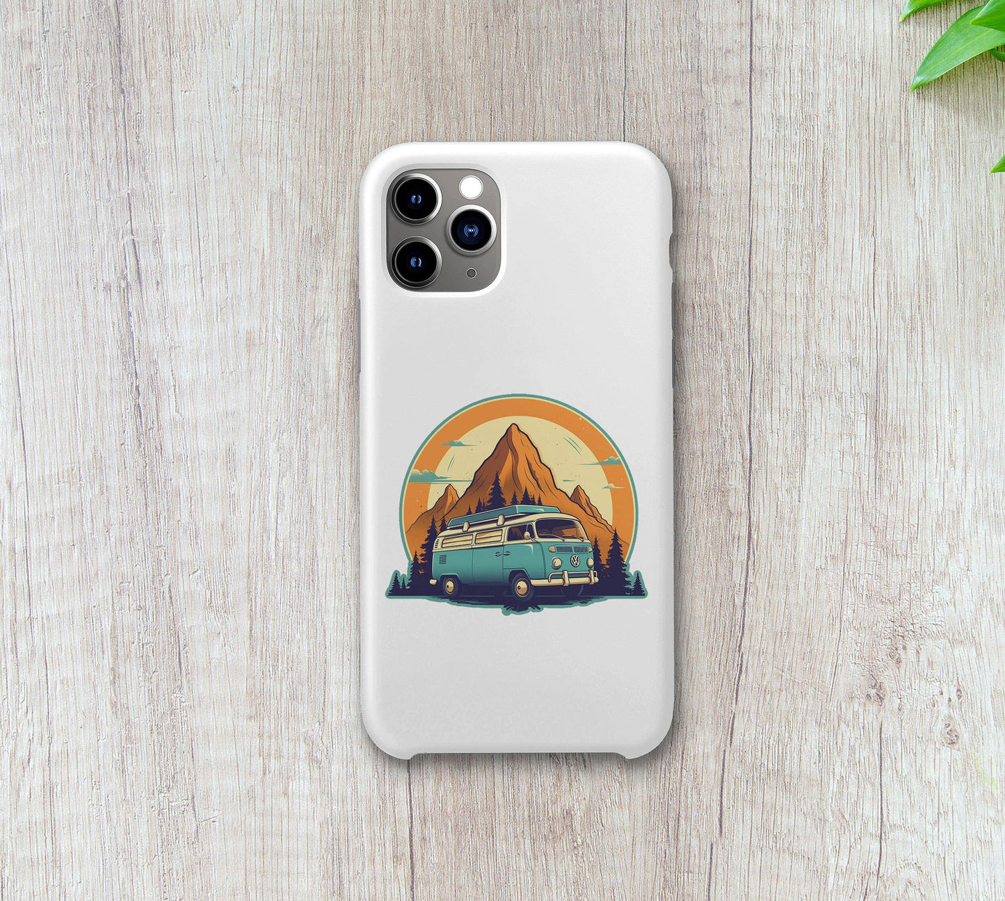 VW Bus Sticker- Teal