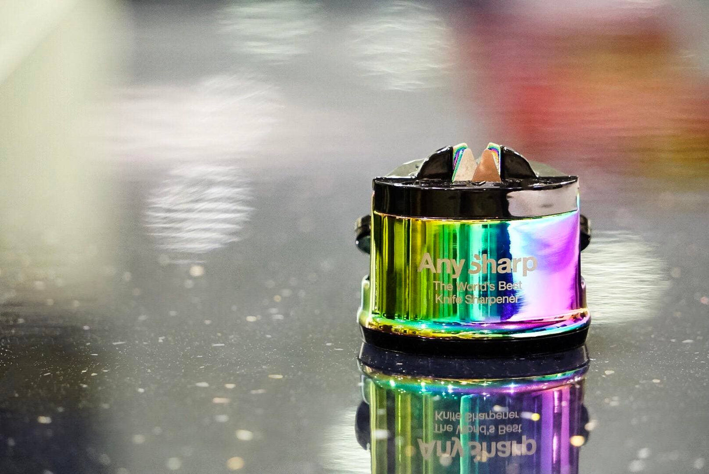 AnySharp Chef - Oil Slick Knife Sharpener