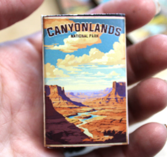 Canyonlands Vintage-looking National Park Matchboxes