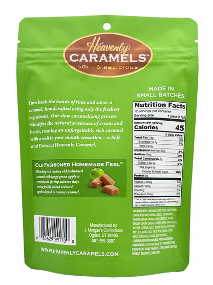 Heavenly Caramels | Green Apple Caramels 4.7oz