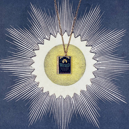 Book Locket Necklace - Wicked - Modern Edition