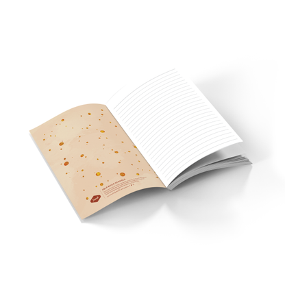 Denik Midnight Mushroom Layflat Journal Notebook
