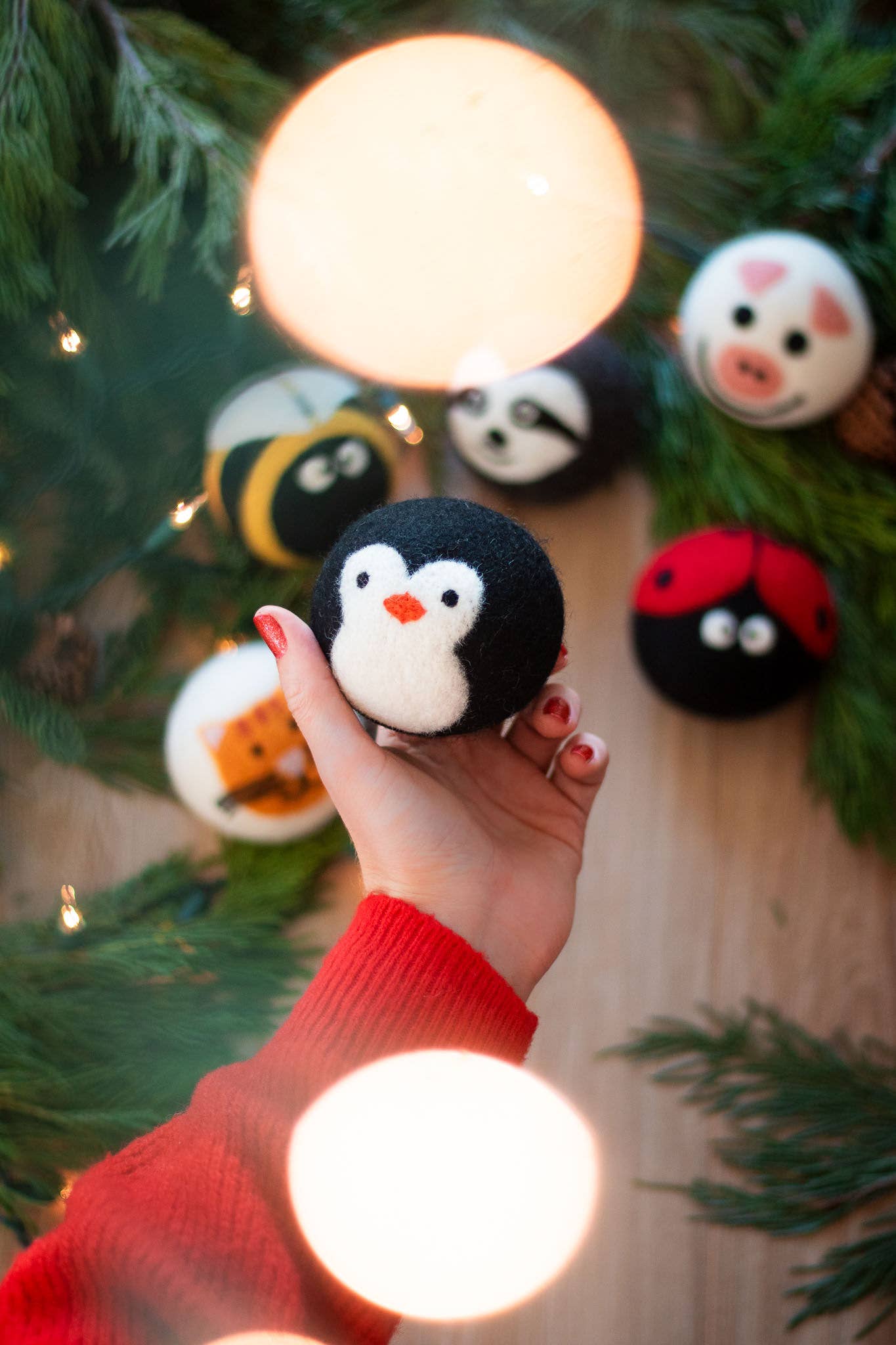 Friendsheep Critter Camp Eco Wool Dryer Balls - Set of 6