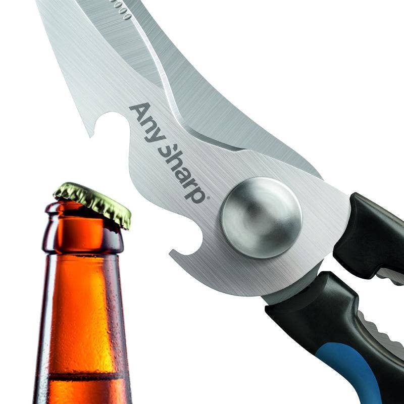 AnySharp 5-in-1 Scissors for Kitchen, Garden, DIY, Camping