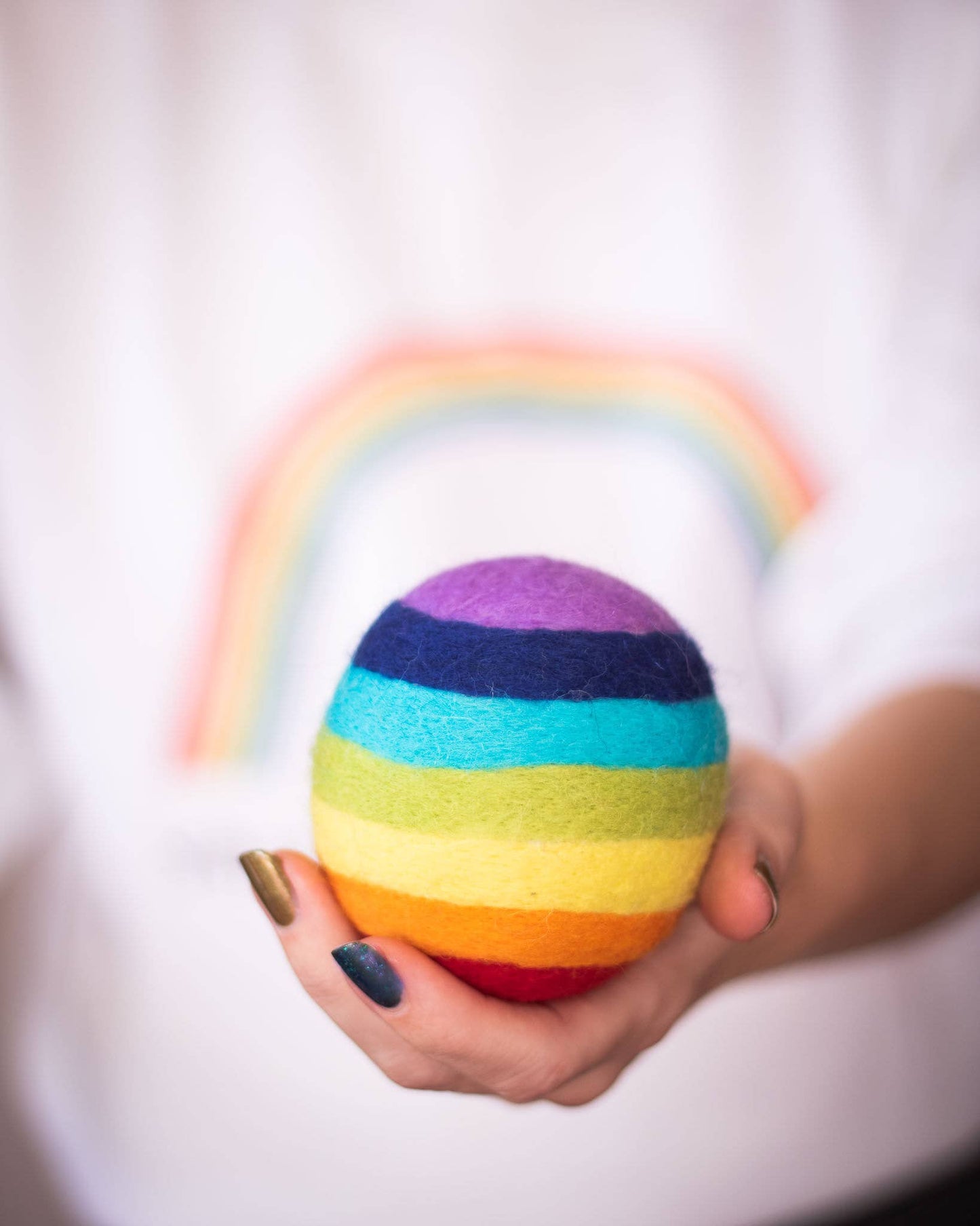 Friendsheep Rainbow Eco Wool Dryer Balls - Set of 3 - Pride